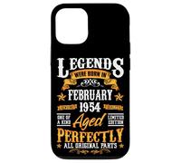 Custodia per iPhone 12/12 Pro 72esimo compleanno Vintage Legends Nato nel 1954 72 anni