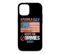 Custodia per iPhone 12/12 Pro A Pledge A Day Keeps The Commies Away American Flag America