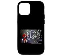 Custodia per iPhone 12/12 Pro AC DC Rock Lightning Logo Stadium Chitarra Live Energy