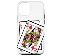 Custodia per iPhone 12/12 Pro Ace & Queen of Diamonds 21st Birthday Twenty One Years Old