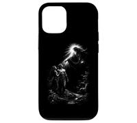 Custodia per iPhone 12/12 Pro Adamo ed Eva genesi creazione dio luce divina