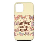 Custodia per iPhone 12/12 Pro Affronta il Rischio o Perdi l'Occasione - Arte Motivazionale