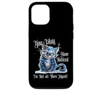 Custodia per iPhone 12/12 Pro Alice Adventures Wonderland Vintage Libro Citazione Lewis Carrol