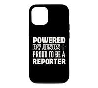 Custodia per iPhone 12/12 Pro Alimentato da Gesù Orgoglioso di essere Reporter Christian