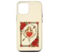 Custodia per iPhone 12/12 Pro Allegoria dell'Amore Vintage Art Nouveau Romance