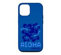 Custodia per iPhone 12/12 Pro Aloha Hawaii Blue Hibiscus