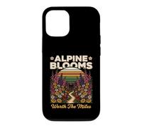 Custodia per iPhone 12/12 Pro Alpine Blooms Worth The Miles Escursionismo Natura