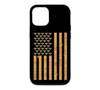 Custodia per iPhone 12/12 Pro American Flag Honeycomb Honey Bees Beekeeping Beekeeper Gift