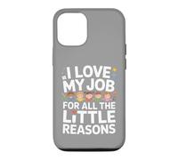 Custodia per iPhone 12/12 Pro Amo il mio lavoro per tutte le piccole ragioni