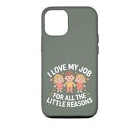 Custodia per iPhone 12/12 Pro Amo il mio lavoro per tutte le piccole ragioni