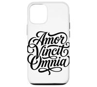 Custodia per iPhone 12/12 Pro Amor Vincit Omnia L'amore conquista tutti i giorni di San Valentino
