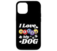 Custodia per iPhone 12/12 Pro Amore Bingo e Cani Notte Lucky Game Party