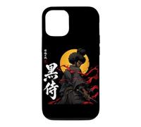 Custodia per iPhone 12/12 Pro Anime africano Samurai Fighter Katana Guerriero Radici Nere