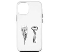 Custodia per iPhone 12/12 Pro Apribottiglie per birra e orzo e malto classico retrò