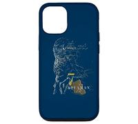 Custodia per iPhone 12/12 Pro Aquaman Movie 7 Kingdoms Trench Sketch