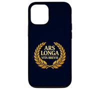 Custodia per iPhone 12/12 Pro Ars Longa Vita Brevis Filosofia latina Laurel