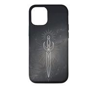 Custodia per iPhone 12/12 Pro Arte estetica del pugnale mistico Design spirituale