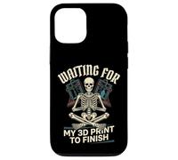 Custodia per iPhone 12/12 Pro Aspettando che la mia stampa 3D finisca Funny Maker Design