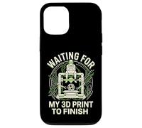 Custodia per iPhone 12/12 Pro Aspettando che la mia stampa 3D finisca Funny Maker Design