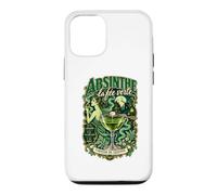 Custodia per iPhone 12/12 Pro Assenzio La Fée Verte - Cocktail Fata Verde