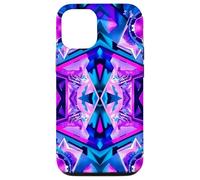 Custodia per iPhone 12/12 Pro Astratto Caleidoscopio V.iolet Geometrica Simmetria Arte
