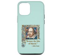 Custodia per iPhone 12/12 Pro ATTENZIONE ALLE IDEE DI MARZO Citazione di Shakespeare
