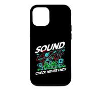 Custodia per iPhone 12/12 Pro Audio Engineer Sound Check Never Ends Live Crew Graphic