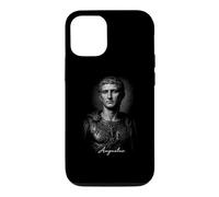 Custodia per iPhone 12/12 Pro Augusto Imperatore Romano Antica Roma Ritratto