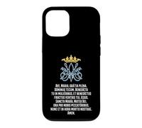 Custodia per iPhone 12/12 Pro Ave Maria Preghiera Messa Latina Ave Maria Piena Di Grazia