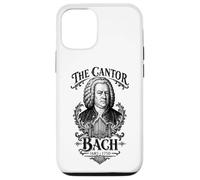 Custodia per iPhone 12/12 Pro Bach The Cantor Ritratto Barocco Organo a canne Musica Classica