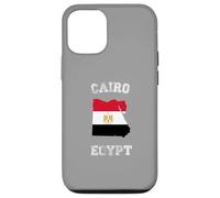 Custodia per iPhone 12/12 Pro Bandiera dell'Egitto Distressed Cairo Pride