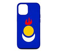 Custodia per iPhone 12/12 Pro Bandiera dell'indipendenza della Mongolia Interna Genocidio culturale del PCC della Cina