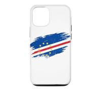 Custodia per iPhone 12/12 Pro Bandiera di Capo Verde con grafica grunge invecchiata