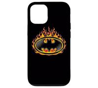 Custodia per iPhone 12/12 Pro Batman Bat Flames Shield