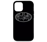 Custodia per iPhone 12/12 Pro Batman Glass Hole Logo