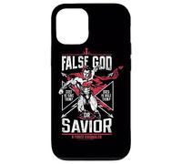 Custodia per iPhone 12/12 Pro Batman v Superman False God or Savior