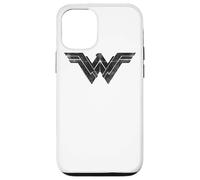 Custodia per iPhone 12/12 Pro Batman v Superman Wonder Woman Folded and Distressed