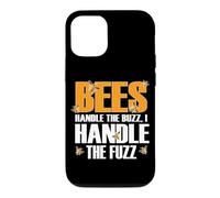 Custodia per iPhone 12/12 Pro BEES HANDLE THE BUZZ I HANDLE THE FUZZ