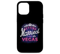 Custodia per iPhone 12/12 Pro Bella sposarsi a Vegas Casino Jewel Crown