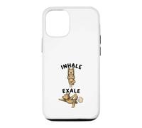 Custodia per iPhone 12/12 Pro Berger Picard praticare yoga inalare - esale DIGOR divertente