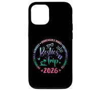 Custodia per iPhone 12/12 Pro Besties Trip 2026 Unforgettable Memories Vacation Matching