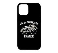 Custodia per iPhone 12/12 Pro Biking Col du Tourmalet Francia grafica