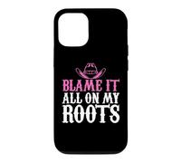 Custodia per iPhone 12/12 Pro Blame It All On My Roots Cowgirl A Tema Divertente
