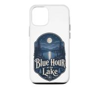 Custodia per iPhone 12/12 Pro Blue Hour at the Lake Badge Lakecore Estetica