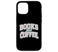 Custodia per iPhone 12/12 Pro Books And Coffee Cozy Reader Typography Pastel Design