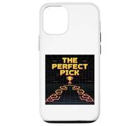 Custodia per iPhone 12/12 Pro Bracket Buster Gioco Logica Retro Grid Strategia di vittoria