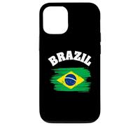 Custodia per iPhone 12/12 Pro Brazil National Flag Country Pride Roots Vintage Gift