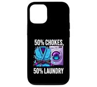 Custodia per iPhone 12/12 Pro Brazilian Jiu Jitsu 50% Chokes 50% Laundry BJJ