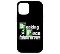Custodia per iPhone 12/12 Pro Breaking Space Running Funny Runner
