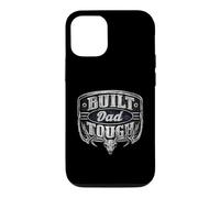 Custodia per iPhone 12/12 Pro Built Dad Tough American Funny 4th Of July